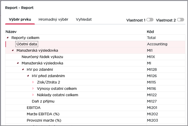Ukázka zobrazení dimenze Report v dialogu dimenze.png